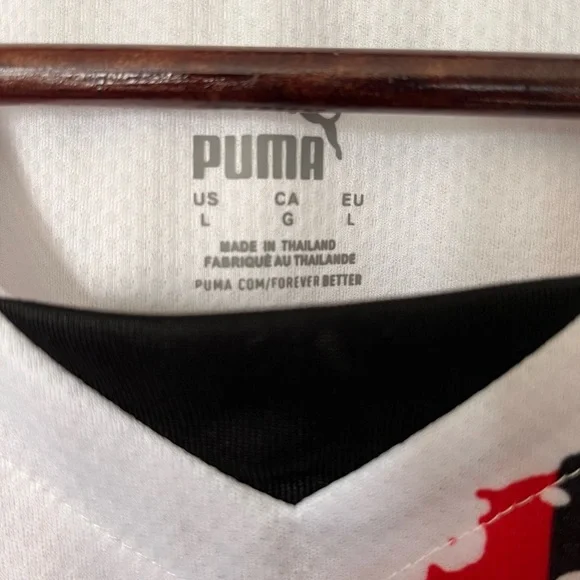 Mens Puma AC Milan Soccer Jersey Kit Away Size Large - Picture 5 of 8